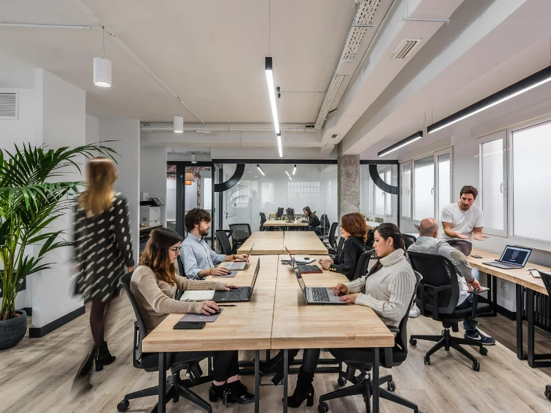 6390d69645d74500e at SHARING CO Coworking area in Madrid, Spain