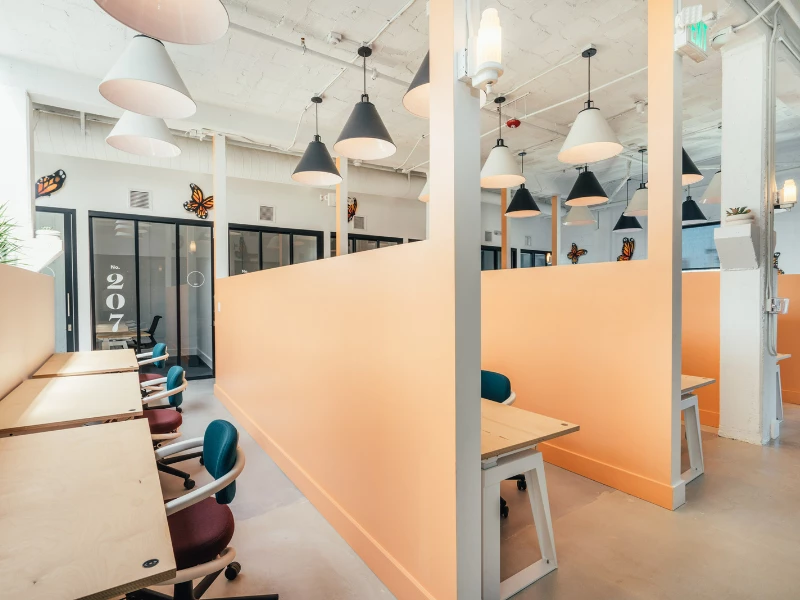 63998ca9e2e27d67d at Union Cowork DTLA Coworking area in Los Angeles, United States