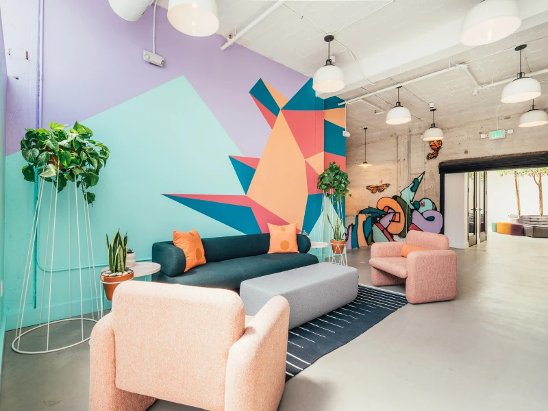 63998cae79abacbcb at Union Cowork DTLA Coworking area in Los Angeles, United States