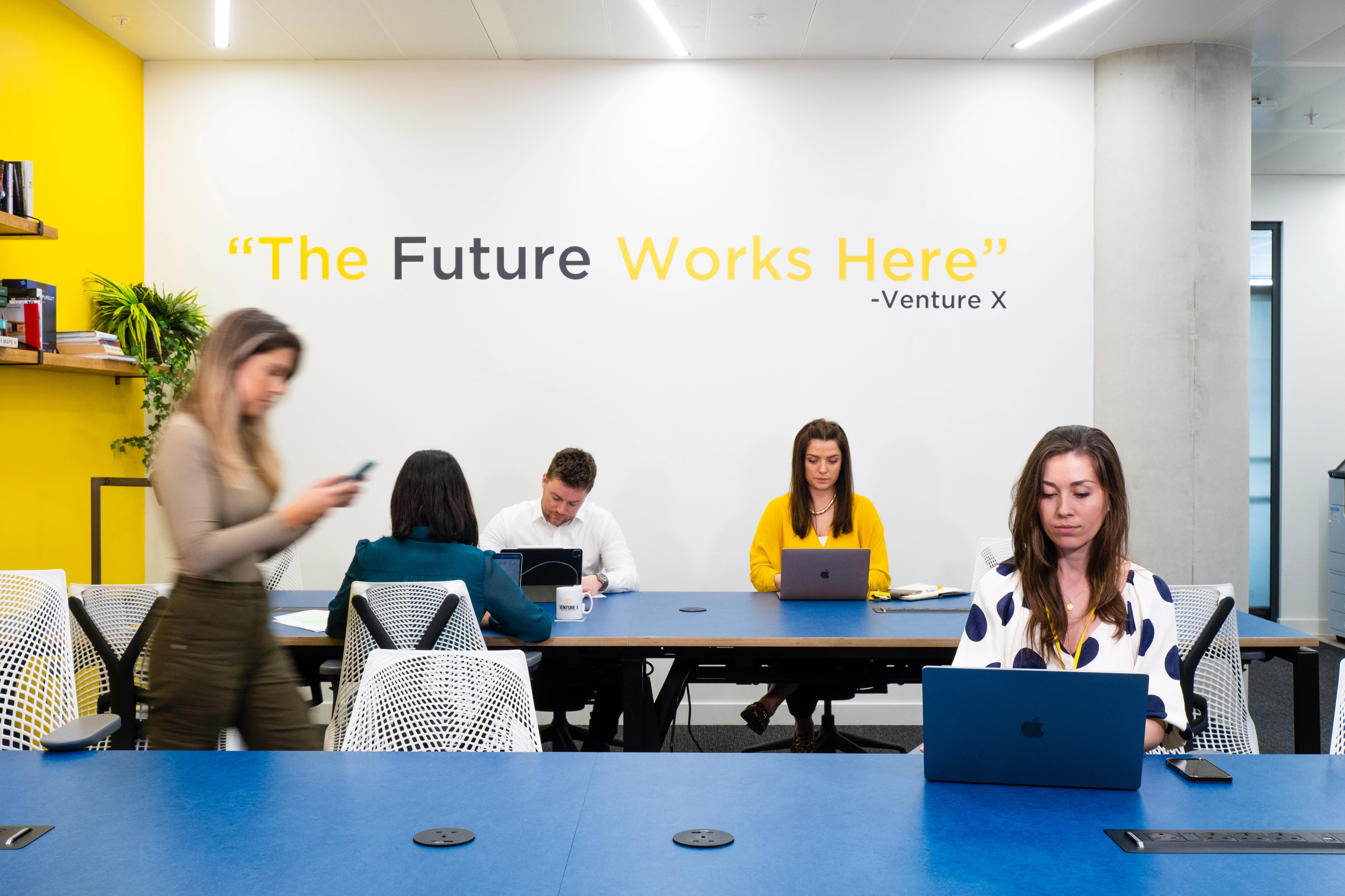 64ac1cb4275e36cd6 at Venture X Chiswick Park Coworking area in London, United Kingdom