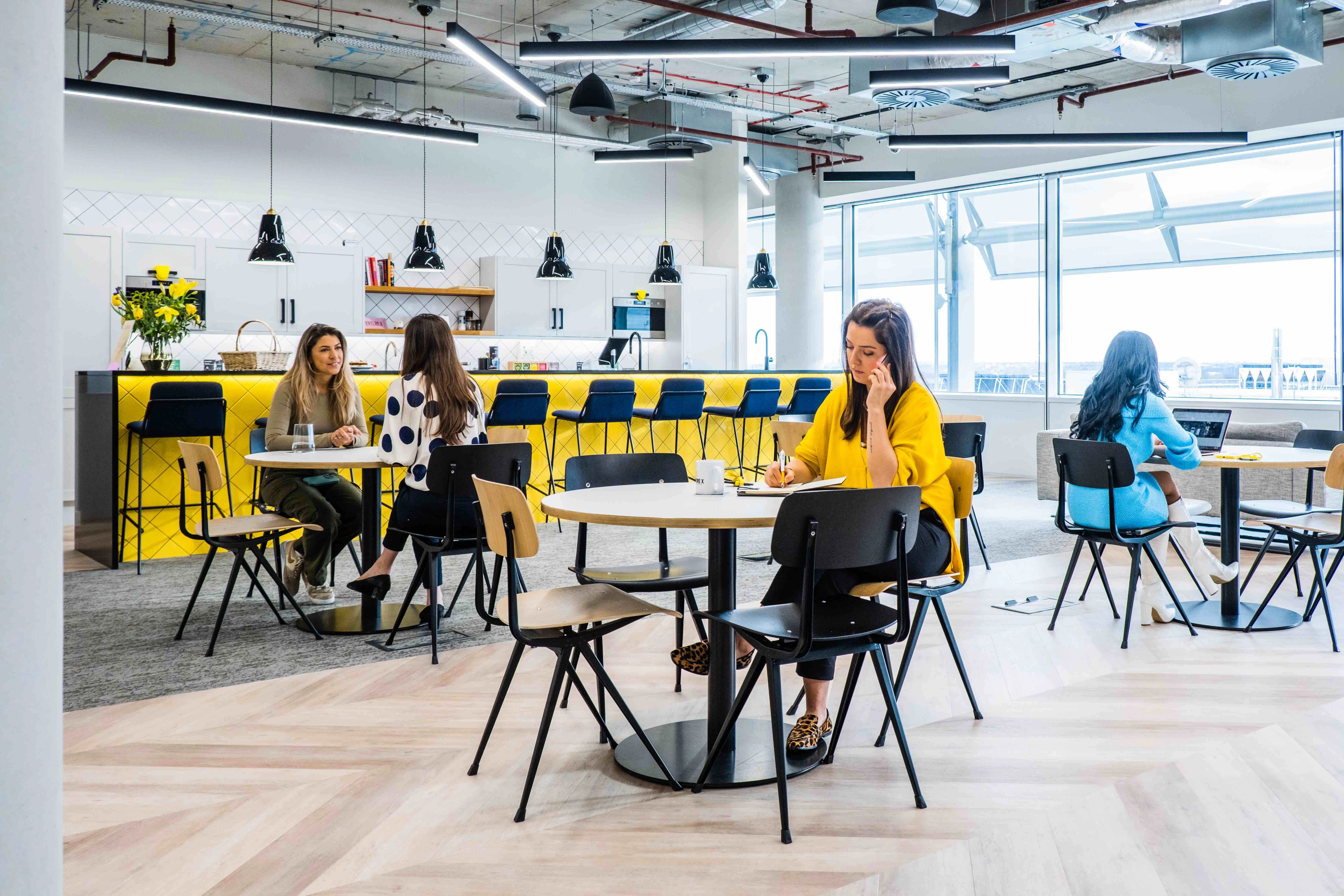 64ac1cf3f1c60dc91 at Venture X Chiswick Park Coworking area in London, United Kingdom