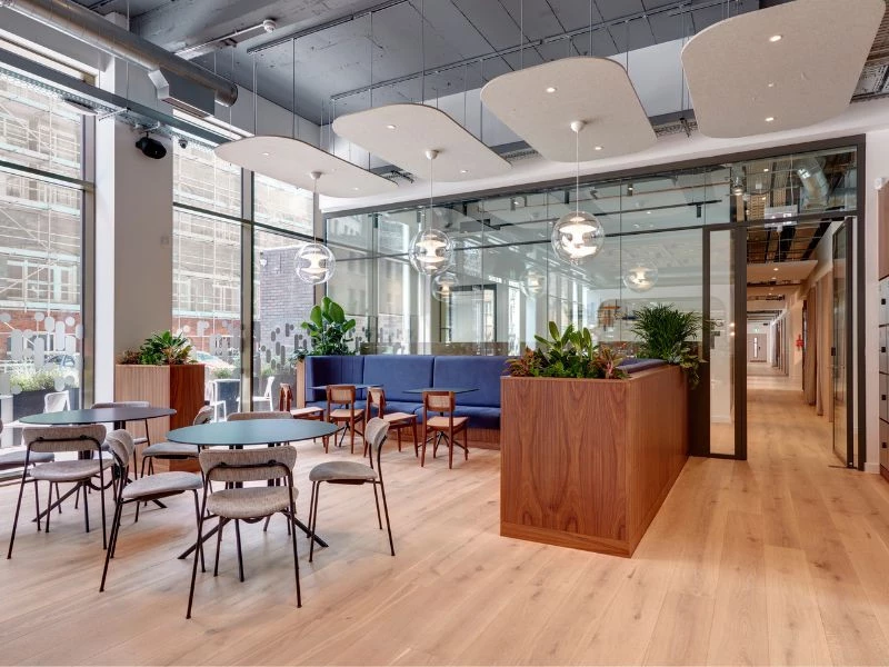 6639f28a3da586565 at Clockwise Offices Manchester Coworking area in Manchester, United Kingdom