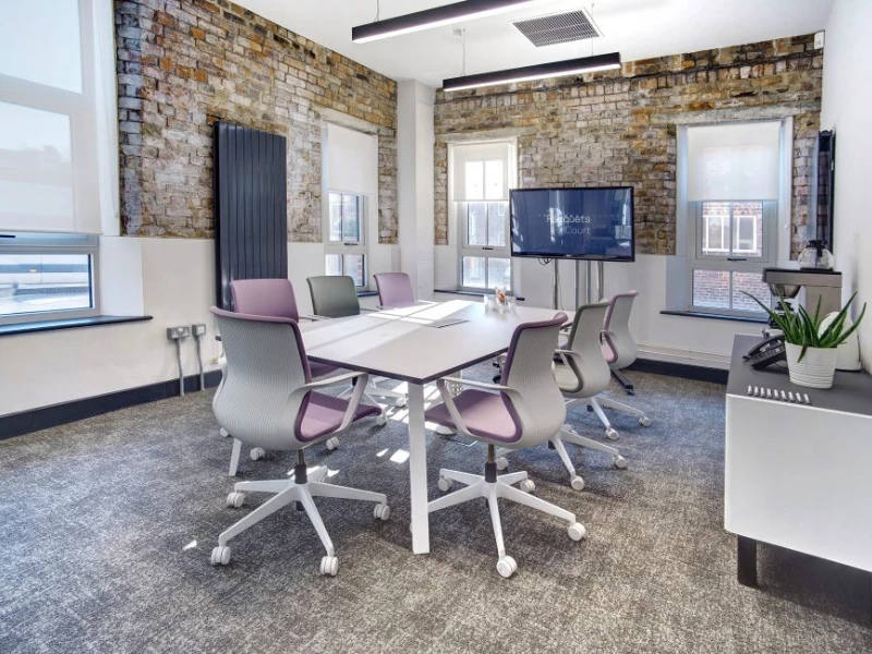 6707d8beaa6bd at The Racquets Court Coworking area in Newcastle upon Tyne, United Kingdom