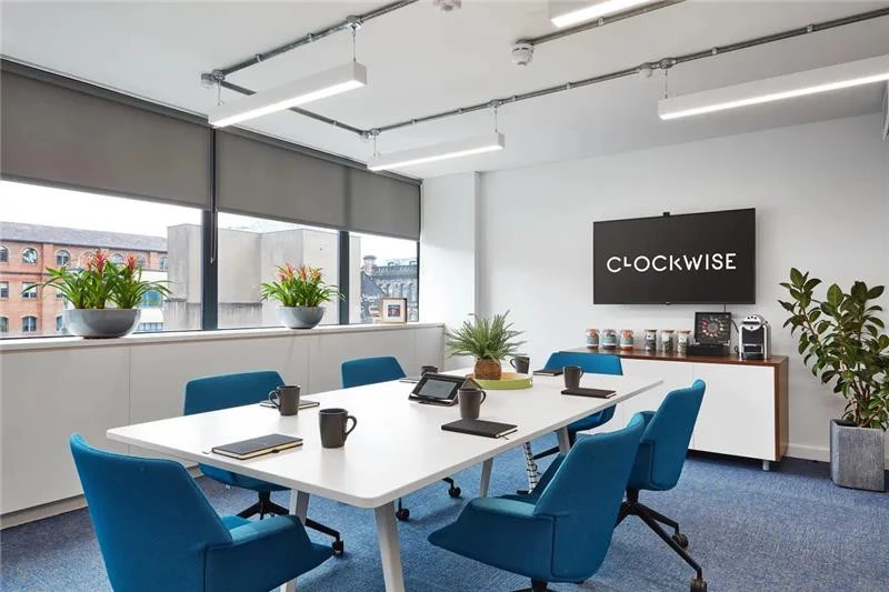 6707d956cd727 at Clockwise Offices Manchester Coworking area in Manchester, United Kingdom