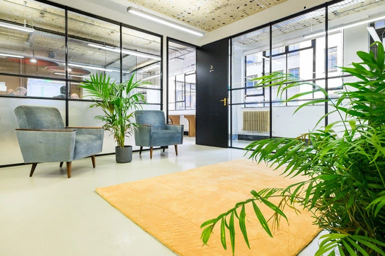 670f7a76d0d25 at The Workers League Blackheath Coworking area in London, United Kingdom