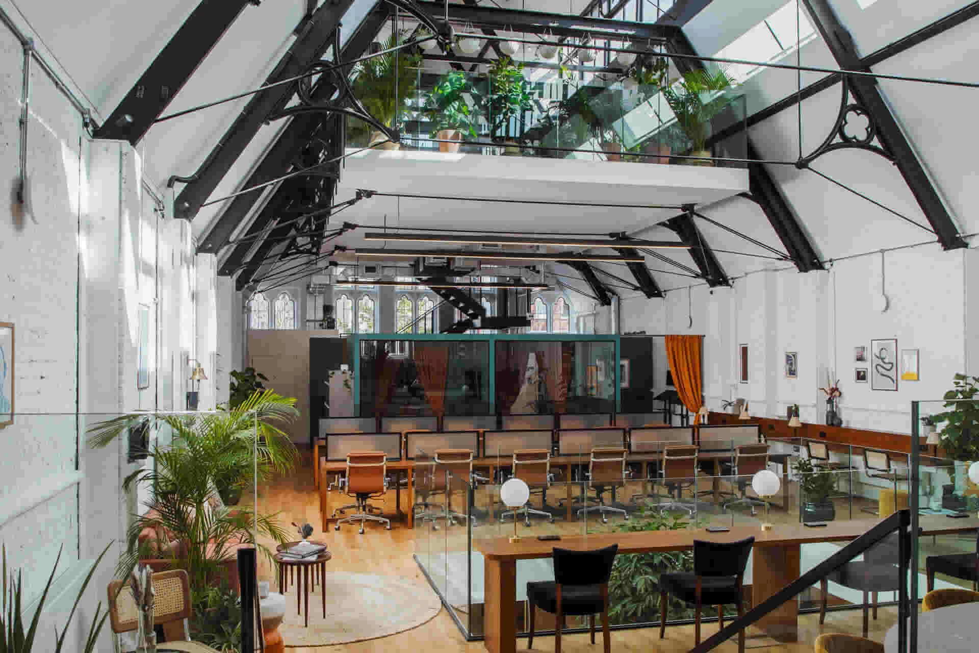 6710c9ec6a4ad at Missionworks Coworking area in London, United Kingdom