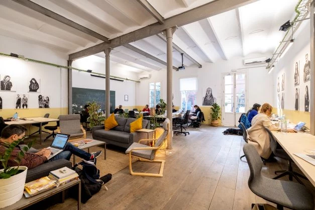 6717b48647976 at PAU Barcelona Coworking area in Barcelona, Spain
