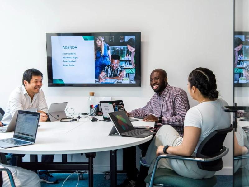 6384f6ce7160cd9d4 at 4 Person Meeting Room @Plexal Shoreditch Meeting room in London, United Kingdom