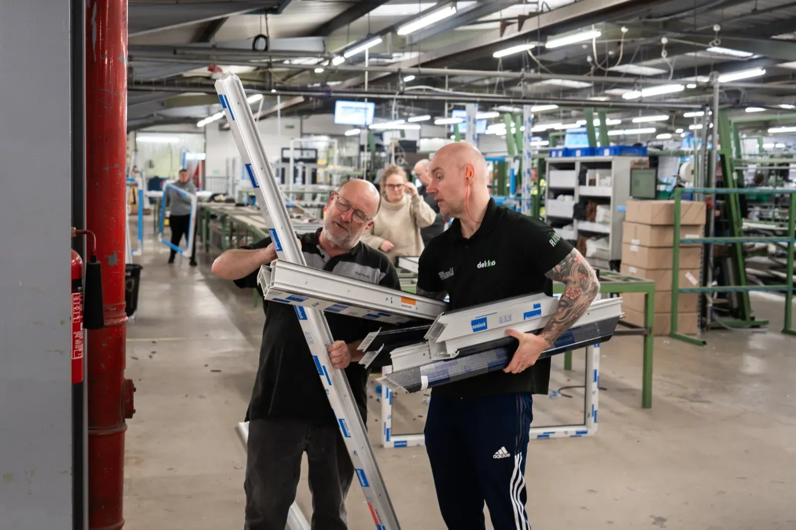 Window fabrication workshop