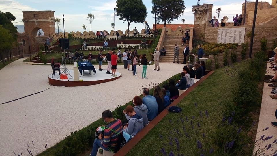 L’Inno d’Italia suonato dai ragazzi al Parco della Rimembranza