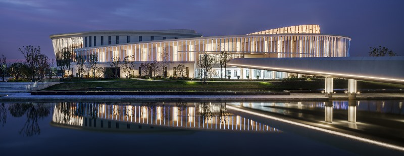 iGuzzini illumina il nuovo polo culturale “Jiu Ke Shu Future Art Center” di Shanghai