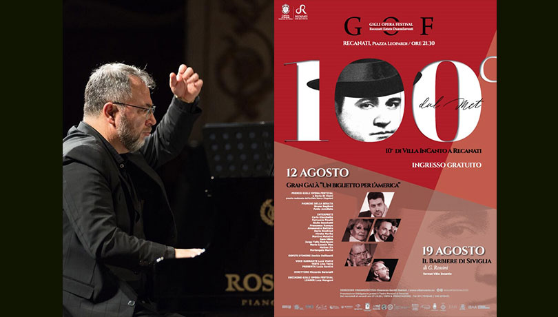 Grande lirica in piazza per i 10 anni di Villa InCanto. Il GOF continua con “Il Barbiere di Siviglia”