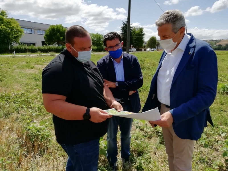 Recanati: al via la nuova bretella Squartabue di Villa Musone