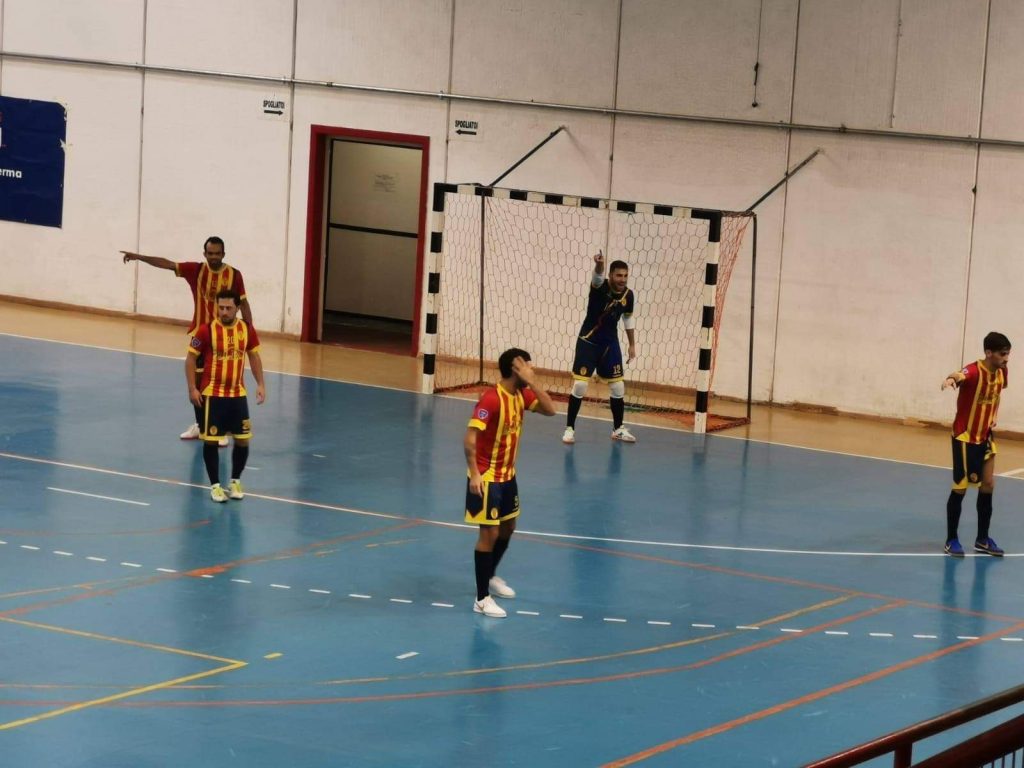 Poker in casa della Ternana, prosegue il magic moment del Recanati Calcio a 5 azione di gioco del Recanati