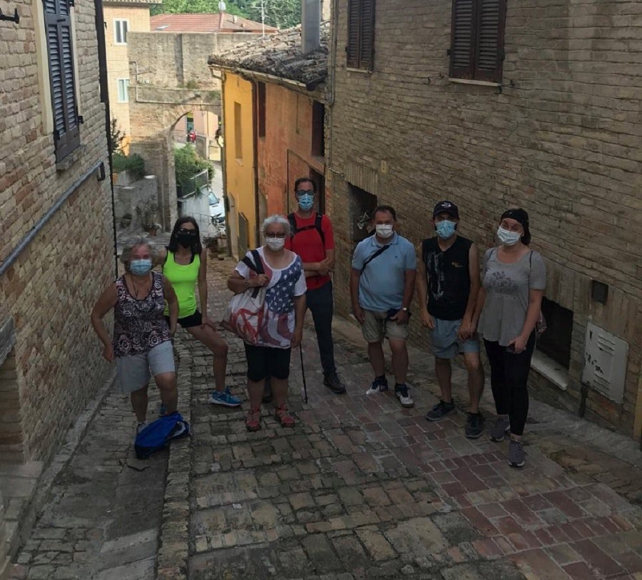 Recanati: la via Lauretana passa per Castelnuovo