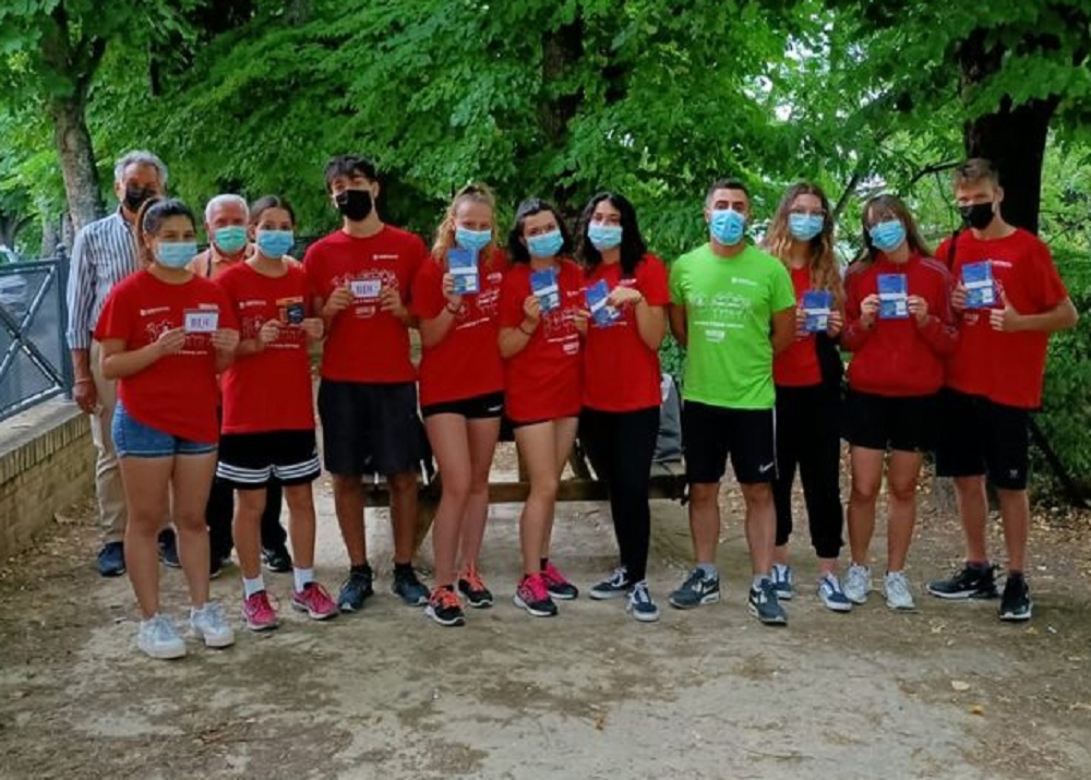 “Cistoaffare fatica”, a Montecassiano una squadra di giovanissimi taglia il traguardo della prima settimana