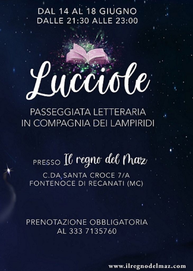 Recanati: a passeggio ….con le lucciole!