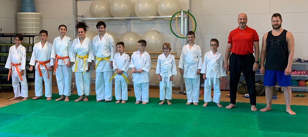 Montefano: tutti promossi agli esami per il passaggio di cinture colorate della scuola A.S.D. Hachiman Dojo