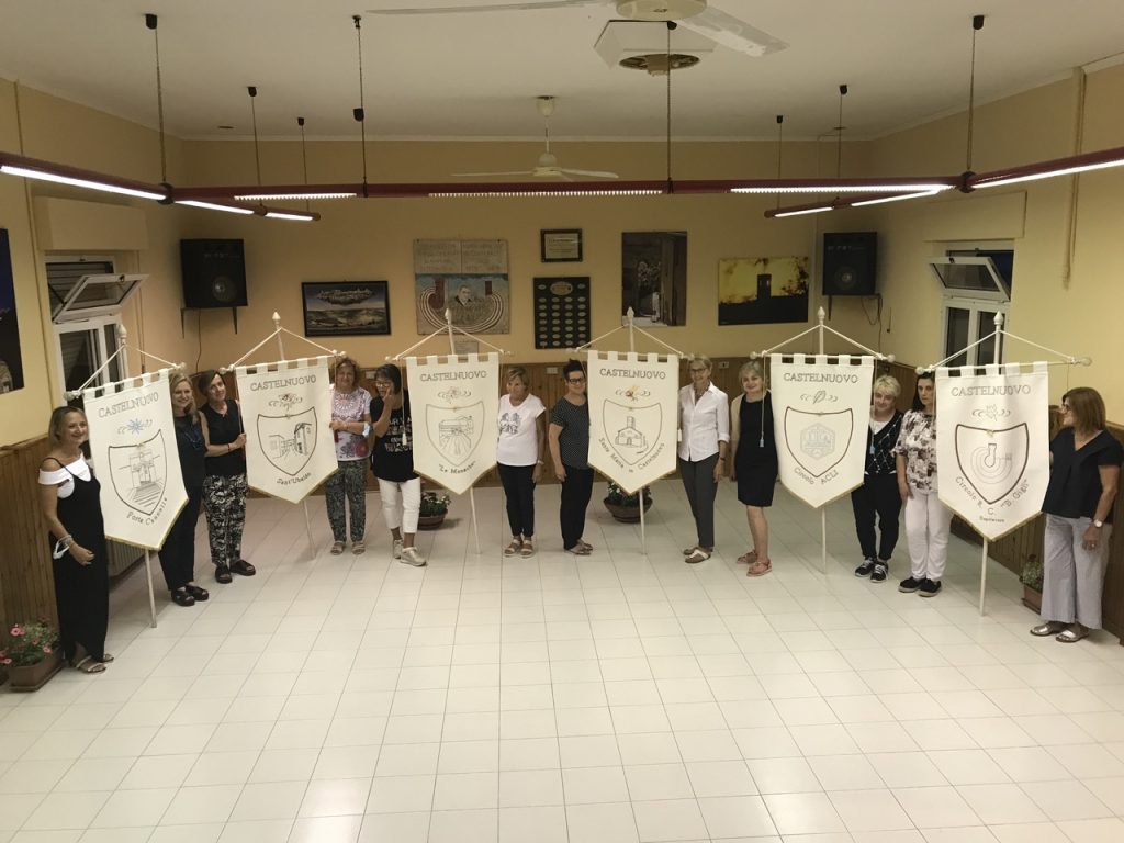 Presentati gli stendardi di Castelnuovo