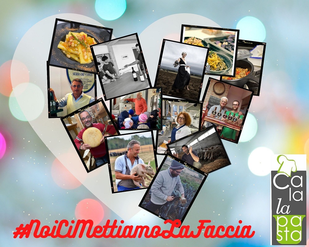 #NoiCiMettiamoLaFaccia: la campagna social di Cala La Pasta a Recanati