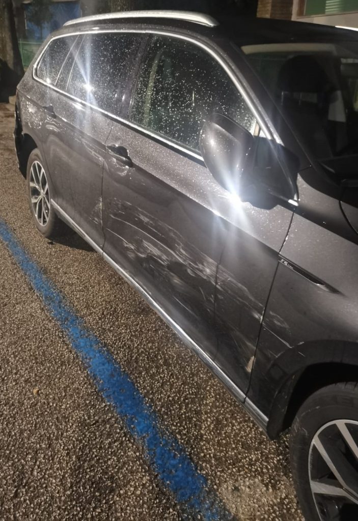 Incidente causato da troppo alcool