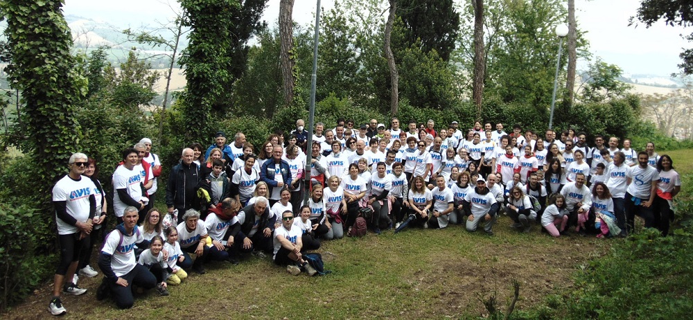1ª Passeggiata “8 alle 8 per 8” Avis Comunale Montefano