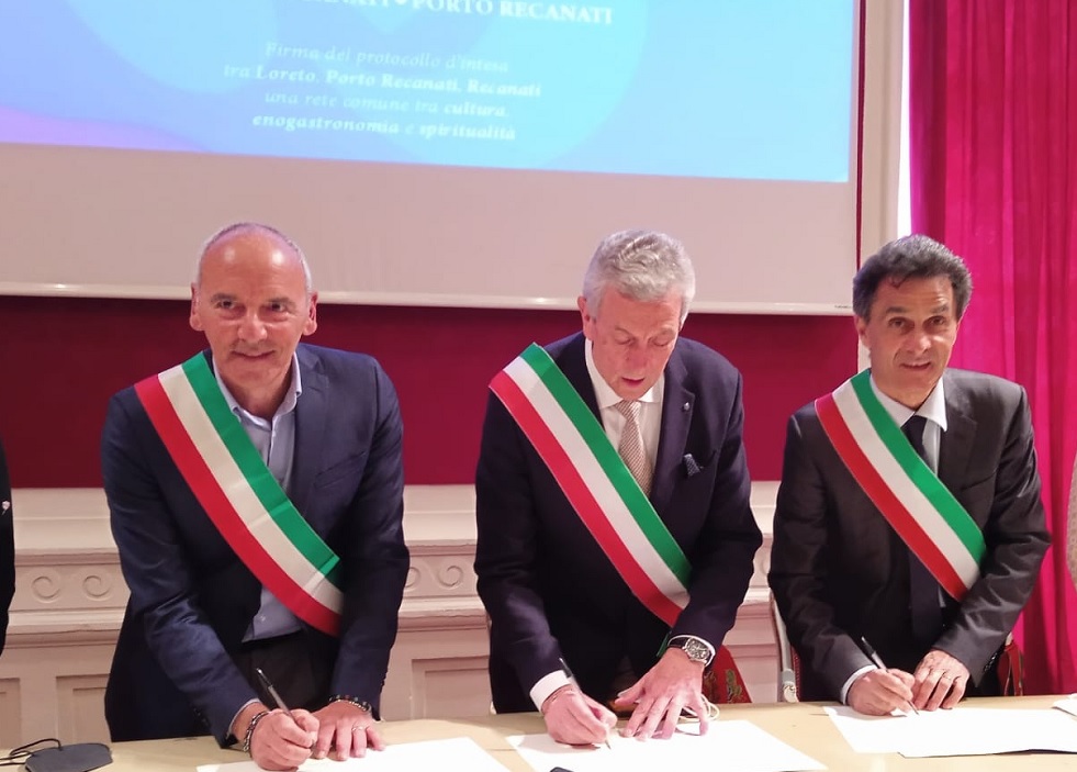 Terre d’oltre: ecco il testo dell’accordo sottoscritto dai sindaci di Recanati, Loreto e Porto Recanati