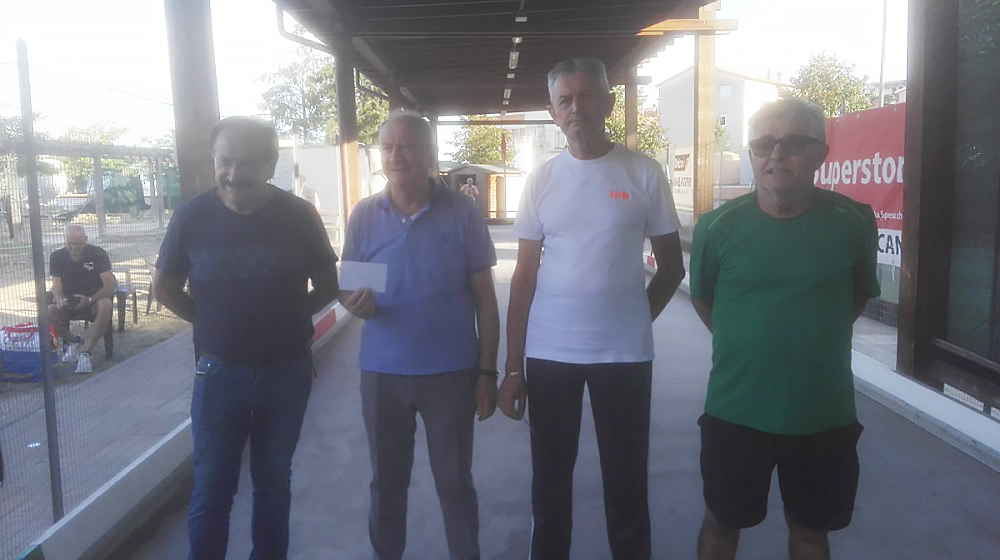 Recanati: Maurizio Ascani e Giacomo Malmodi vincono il torneo di bocce