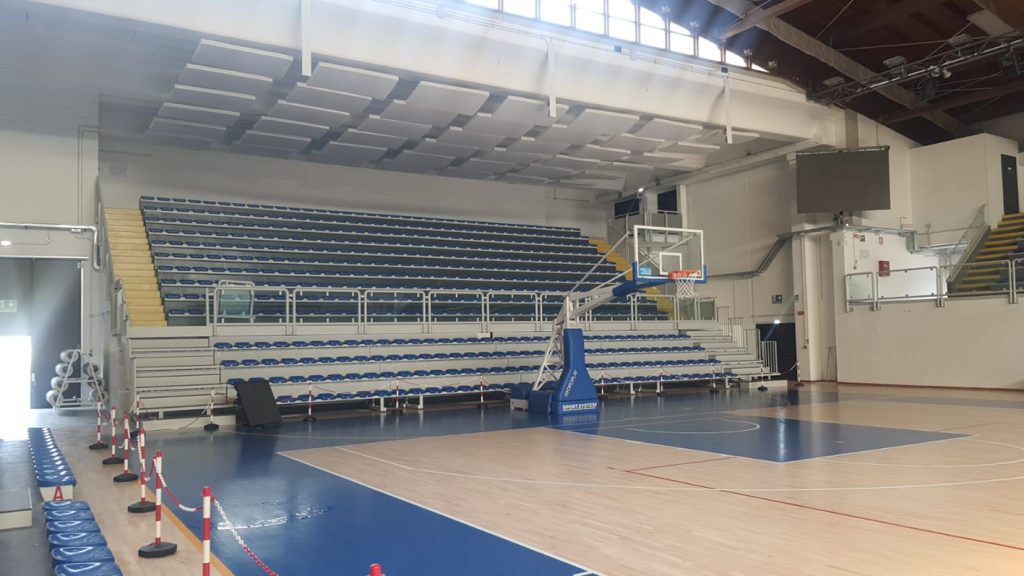 Recanati: il Palasport Cingolani Pierini riapre domenica 9 ottobre