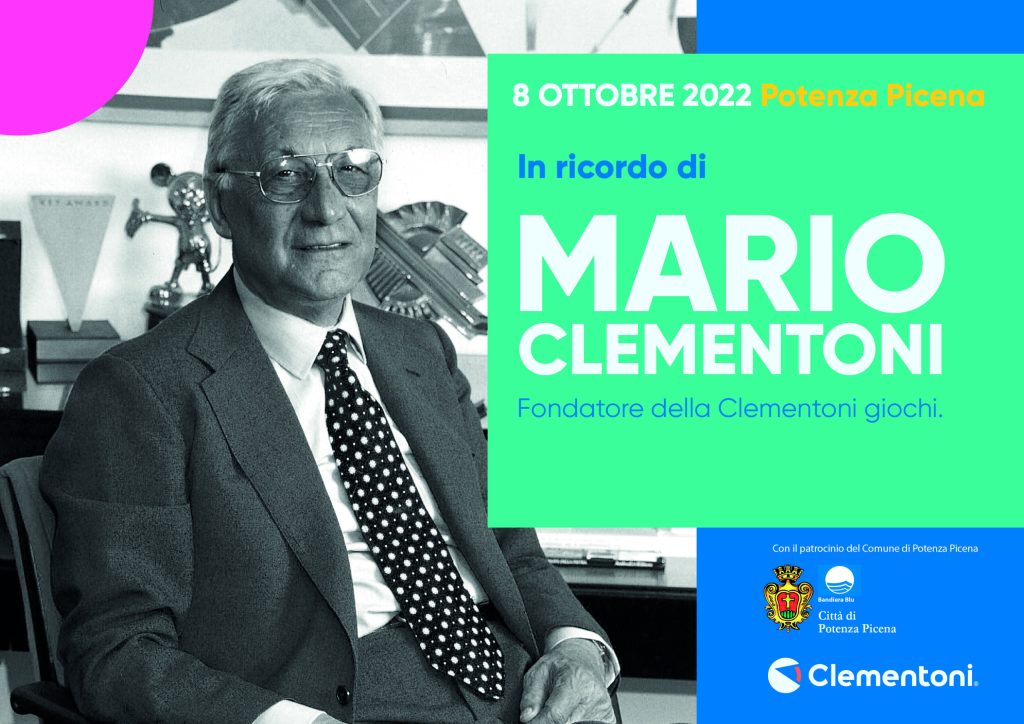 Clementoni e il Comune di Potenza Picena ricordano Mario Clementoni a dieci anni dalla scomparsa