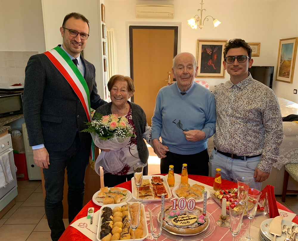 Dalla scuola al ballo alla Tv, Montecassiano festeggia i 100 anni di Giannina Biondini