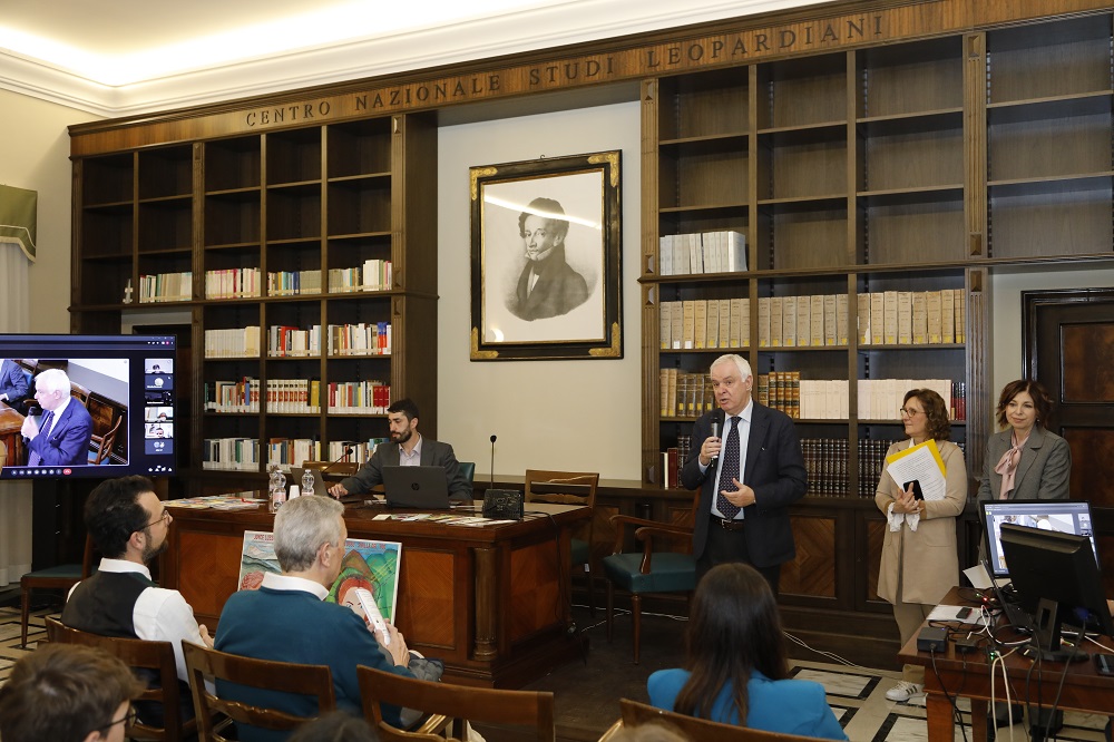 Tanti giovani al Centro Nazionale Studi Leopardiani di Recanati