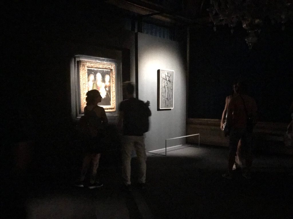 Perugino e Burri sotto il segno del Nero