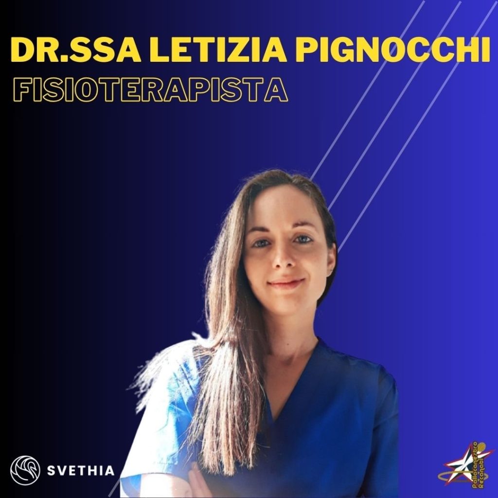 Letizia Pignocchi confermata Fisioterapista della Svethia Recanati