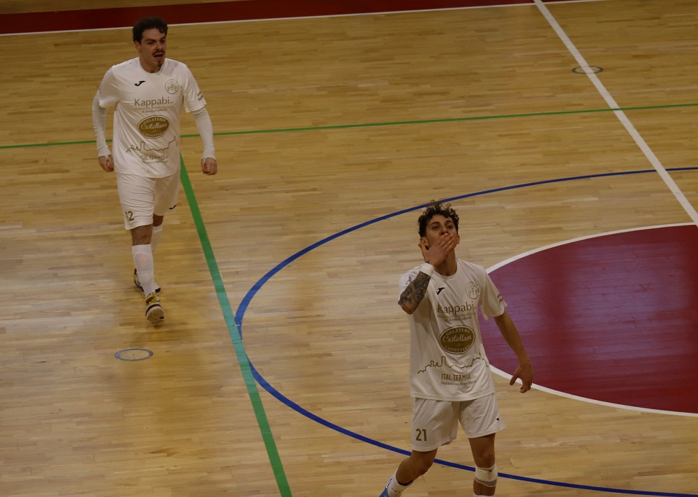 Nicolò Belleggia confermato in casa Kappabi Futsal Potenza Picena
