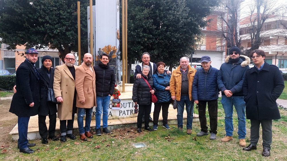 Potenza Picena – celebrato oggi il “Giorno del Ricordo” in memoria dei Martiri delle Foibe e degli esuli dal confine orientale d’Italia