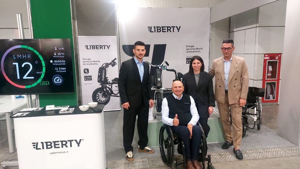 Esordio della giovane start – up recanatese “Liberty” all’Exposanità di Bologna.