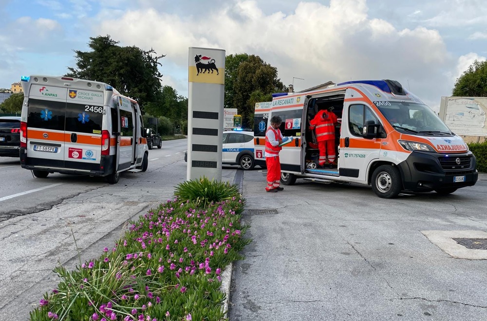 Recanati: in località Palazzo Bello moglie tampona il marito