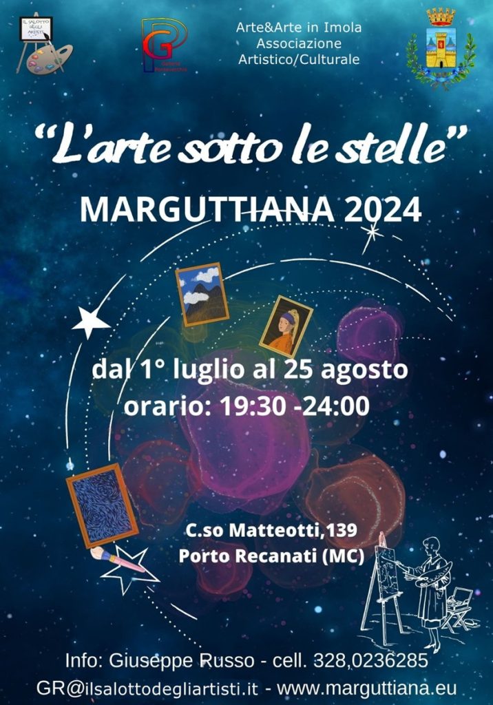 Porto Recanati: al via la marguttiana “L’arte sotto le stelle”