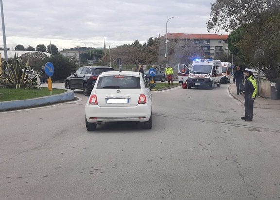 Porto Recanati. Investito da un auto Aurelio Bufalari, ricoverato a Civitanova