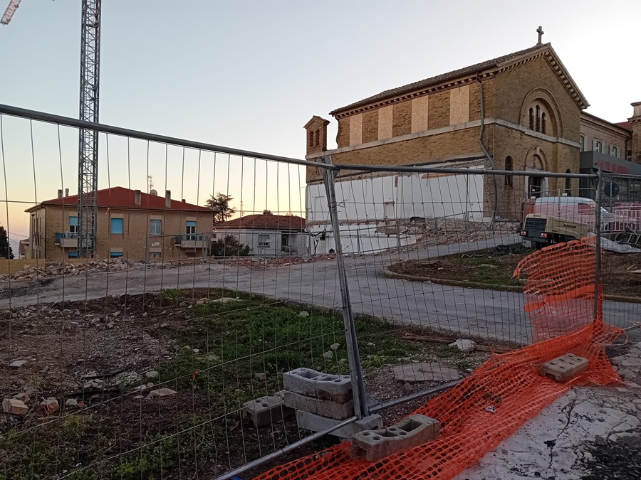 Proseguono i lavori di realizzazione della Casa di Comunità e Residenza protetta per anziani non autosufficienti nel Comune di Recanati