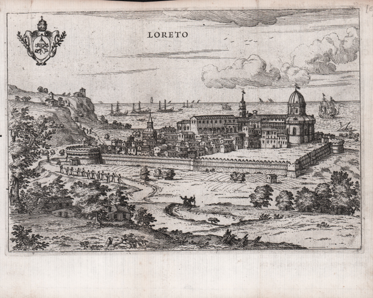 Loreto con l’obiettivo fotografico dell’archivio Bruno Longarini