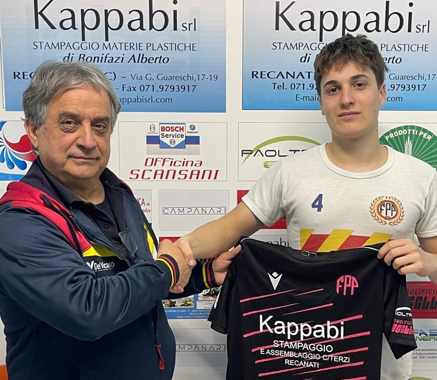 La Kappabi Futsal Potenza Picena guarda al presente ma anche al futuro. Rinnovato Alessio Tognetti
