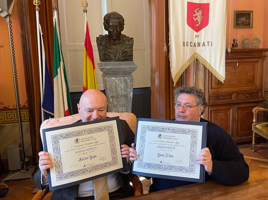 Recanati nel mondo con il Premio Gigli alla Memoria