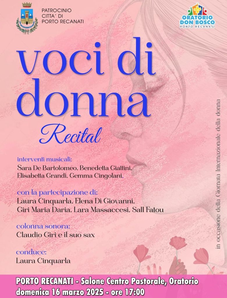 A Porto Recanati il recital “Voci di donne”