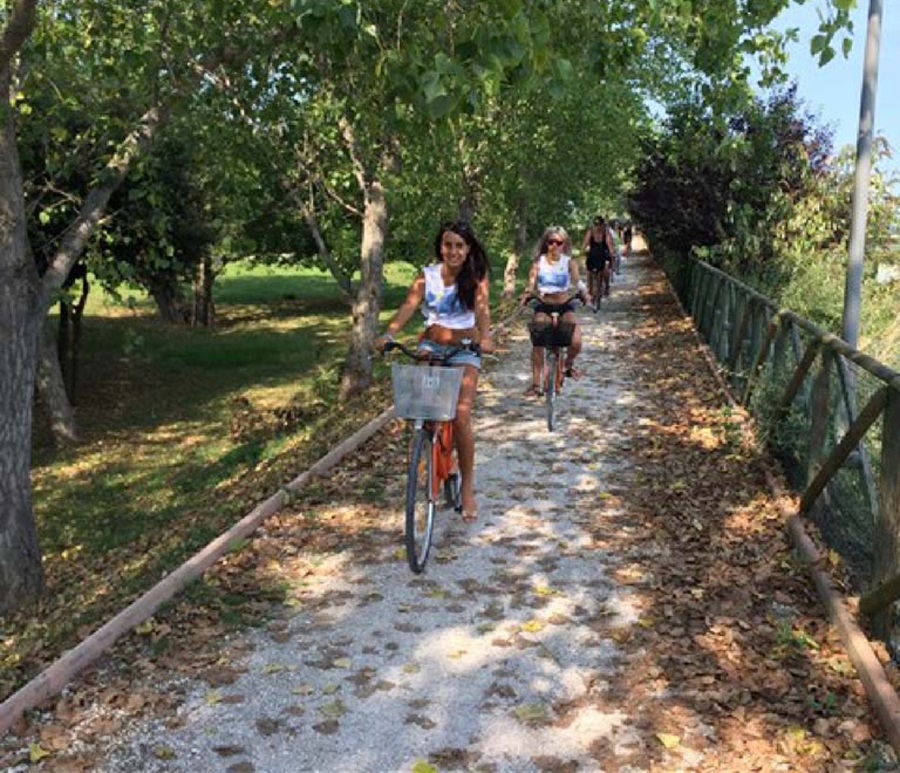 Porto Recanati. Riapre la pista ciclabile in località Scossicci