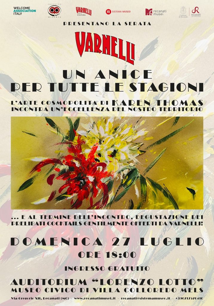 Domenica 27 a Villa Colloredo l’iniziativa con Varnelli “Un anice per tutte le stagioni”