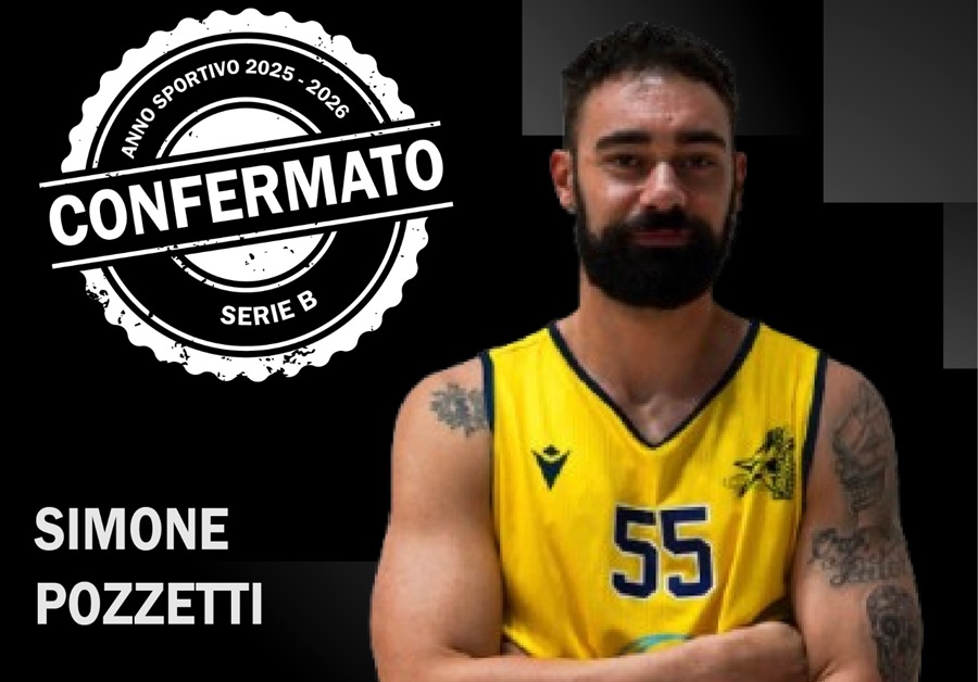Pallacanestro. La Svethia Recanati conferma Simone Pozzetti.