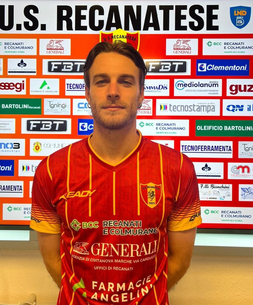 La Recanatese si rinforza con Eleuteri, disponibile per la trasferta con il San Marino