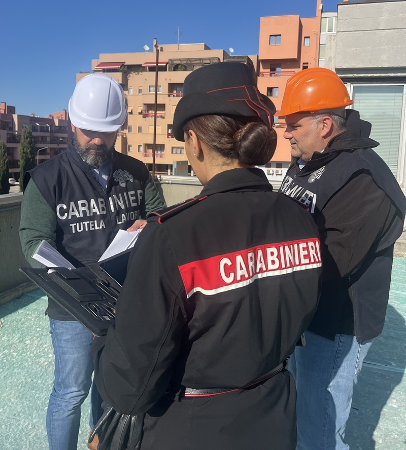 Cantiere irregolare a Tolentino: denunciato il titolare, stop all’attività